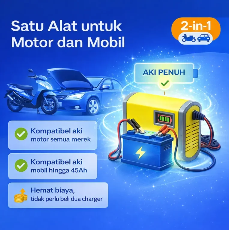 Satu Alat untuk Motor dan Mobil